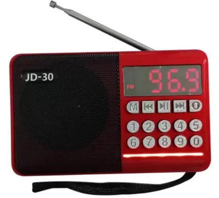  - Caixa de Som - unidade            Cod. Rdio Fm Digital Pen Drive E Bluetooth jd-30